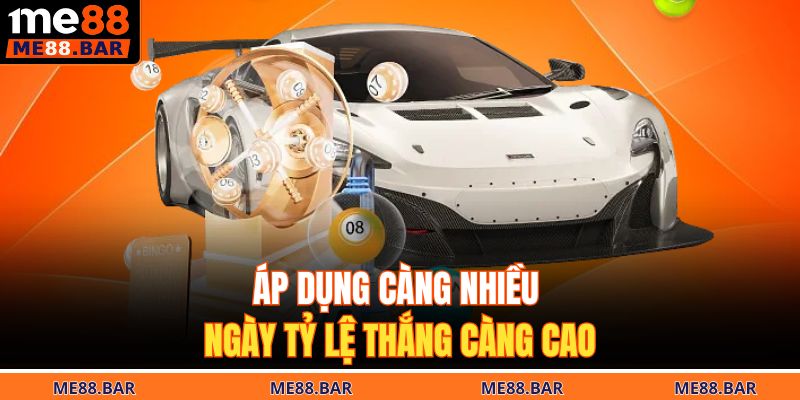 Áp dụng càng nhiều ngày tỷ lệ thắng càng cao